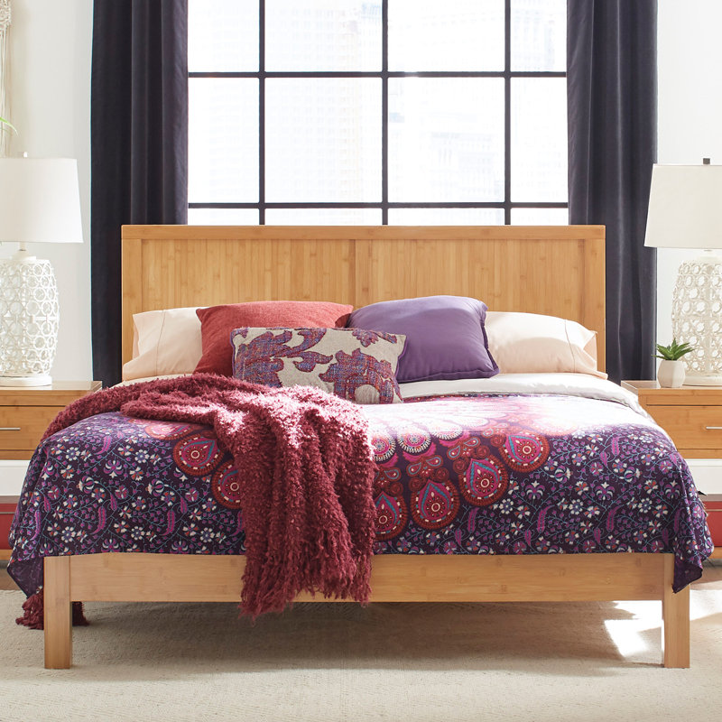 Millwood Pines Acosta Solid Wood Low Profile Platform Bed & Reviews